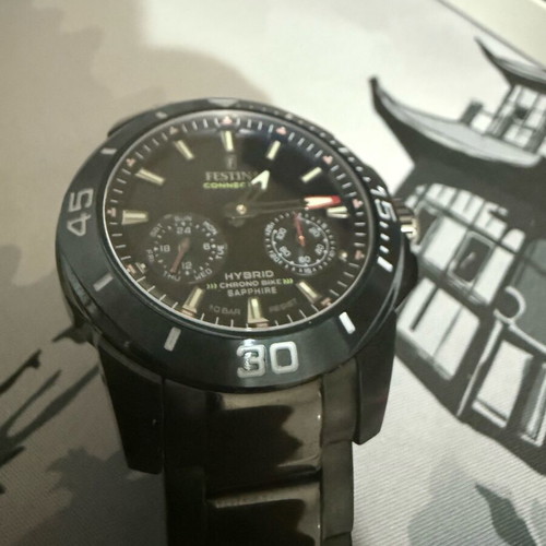 Festina Chrono Bike Connected smartwatch new, men's, black