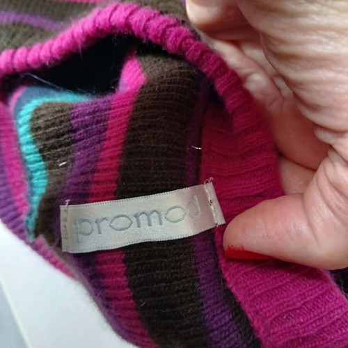 Promod women's beret new, multicolor, size L