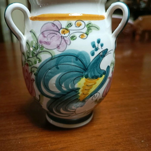 Skyrian handmade vases 14 cm height like new