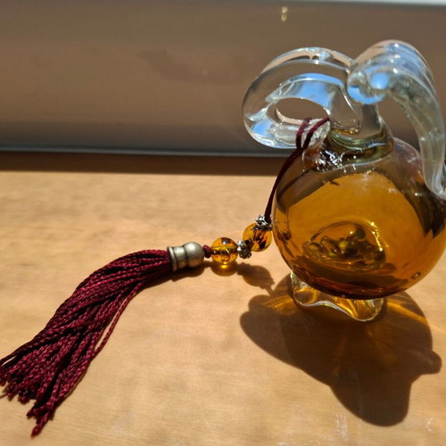 Glass decorative item like new with gift box
