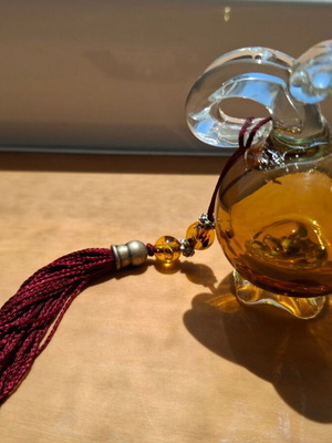 Glass decorative item like new with gift box
