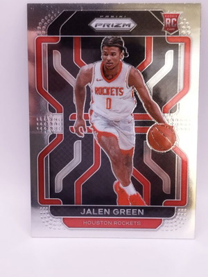 2021-22 Panini Prizm Jalen Green Rookie Card like new