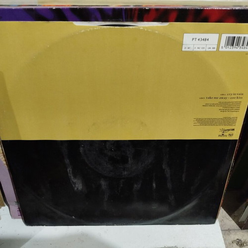 Gina Foster Cry In Vain vinyl record used, R&B / Soul