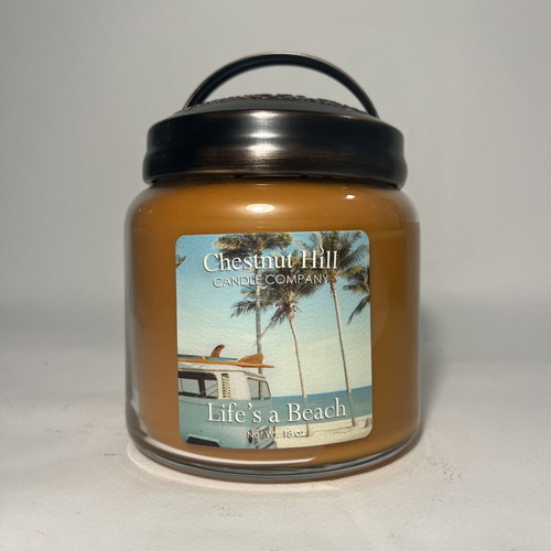 Chestnut Hill Soy Candle new, 2 wicks, refreshing scent