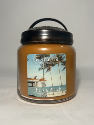 Chestnut Hill Soy Candle new, 2 wicks, refreshing scent