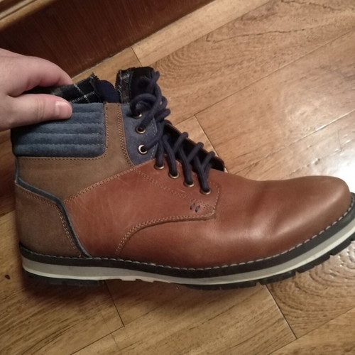 Giorgio Rinaldi men's boots like new, blue and brown
