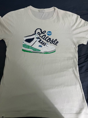 Lacost sport tshirt 1927 size M like new, white