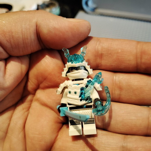 Lego Ninjago Zane minifigure used