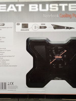 Βάση και cooler για laptop καινούργιο με ισχυρό airflow και LED φωτισμό