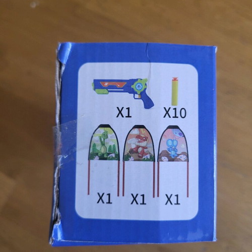 Plastic kids gun new with foam suction darts and small dart launcher