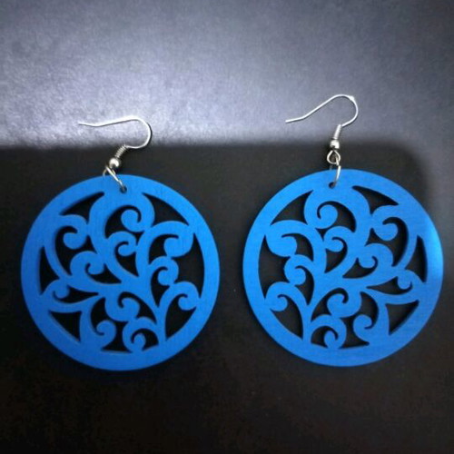 Blue earrings new
