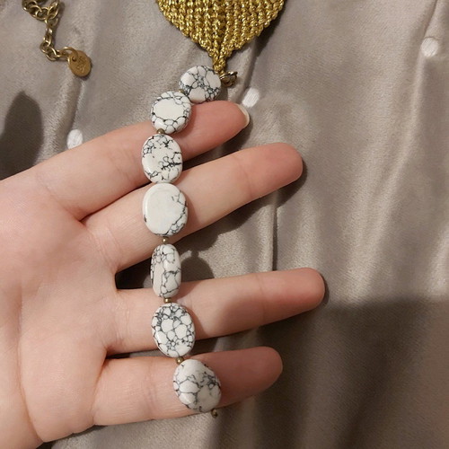 Set of 2 necklaces Julia Bergovich and BSB like new