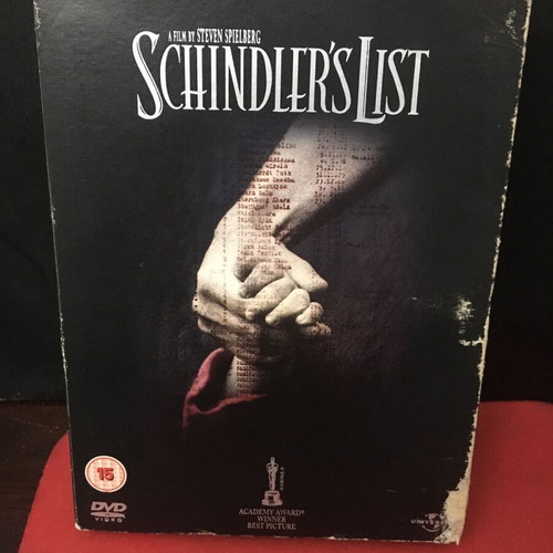 Schindler's List box 2 DVD used, English edition with cover wear