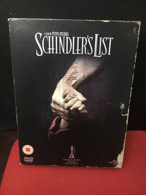 Schindler's List box 2 DVD used, English edition with cover wear