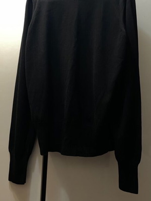 Wolford black long-sleeve shirt like new with mesh back