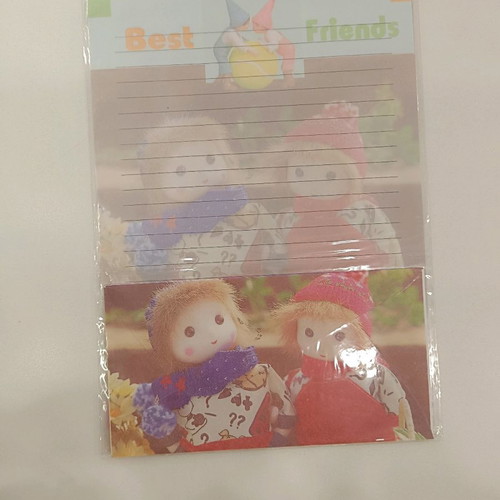 Letter set new with 1 sheet and 1 envelope