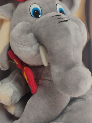 Plush elephant used, 12 cm height