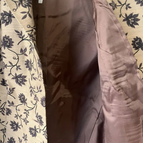 Tailored suit set beige-brown size 50 like new