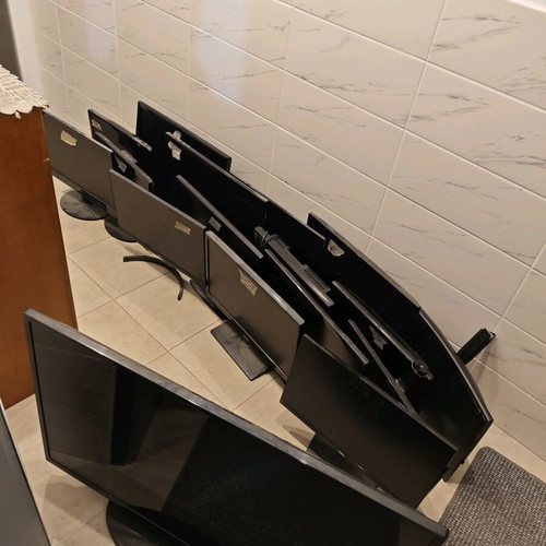 Οθόνες monitor μεταχειρισμένες, ελαττωματικές και χαλασμένες