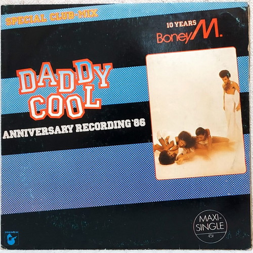 Boney M. Daddy Cool Anniversary Recording '86 vinyl used, 12" Maxi-Single