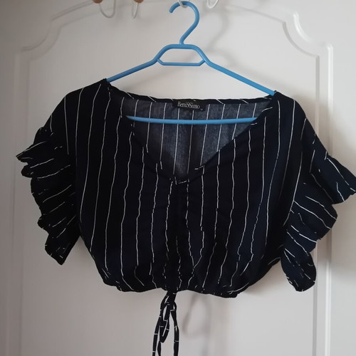 Women's summer set with blouse and wide pants, new