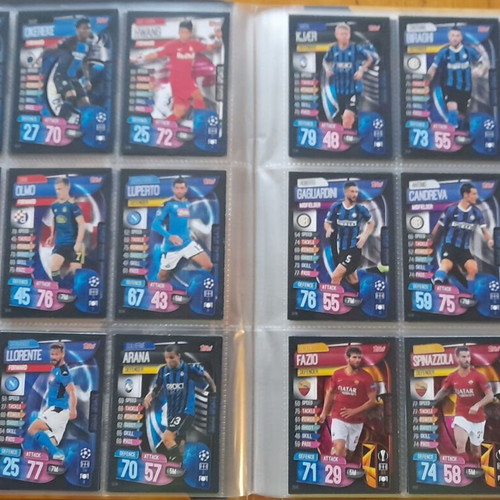 Champions League 2019-2020 Match Attax Extra album with 267 cards, like new