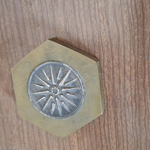 Paperweight used with Star - Vergina Sun design