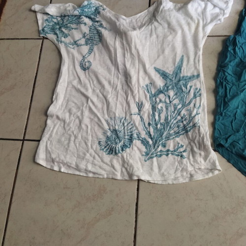 Set of two Attrattivo and Massimo Dutti tops like new, summer wear