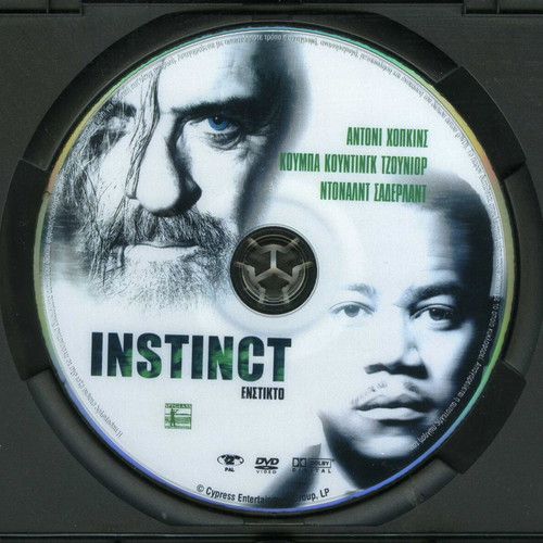Instinct DVD used with subtitles, 1999