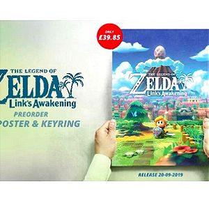 Zelda Link's Awakening συλλεκτική αφίσα poster