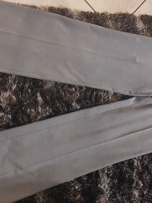 Zini suit pants new, gray, size M
