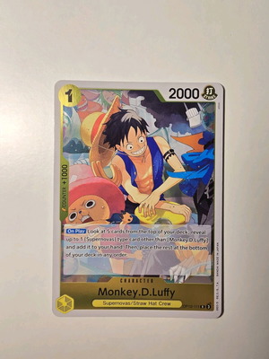 Monkey D. Luffy One Piece Card Game OP10-111 like new, rare