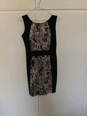 Paranoia dress black with white details like new