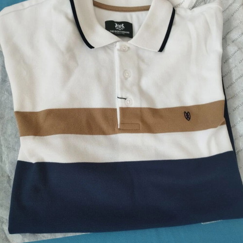 The Bostonians Acorn Polo Shirt new, size M, tricolor