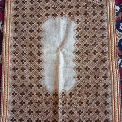 Handmade set in brown-gold colors new