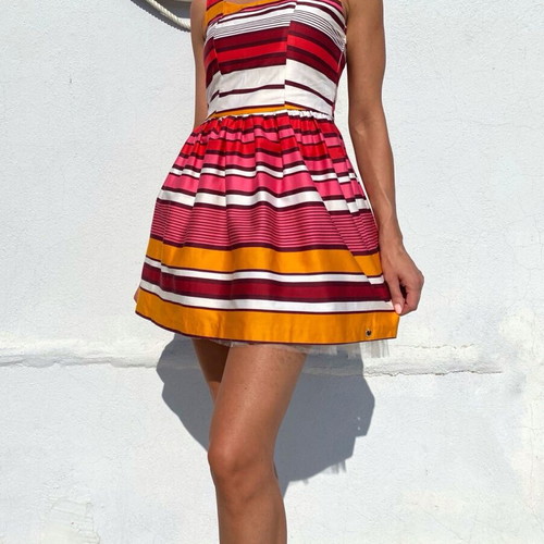 Rinascimento cocktail dress like new, size S, multicolored