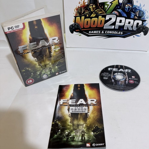 F.E.A.R. PC DVD used horror action game