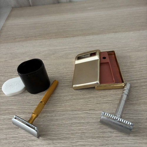 Dneprotiazbummash Razor Blades New, 2 Pieces, 1990 USSR Production