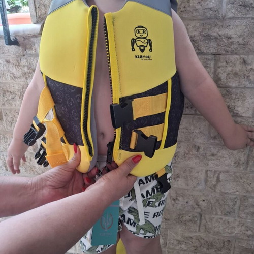 Neoprene life jacket for children up to 4 years or 25 kg, new