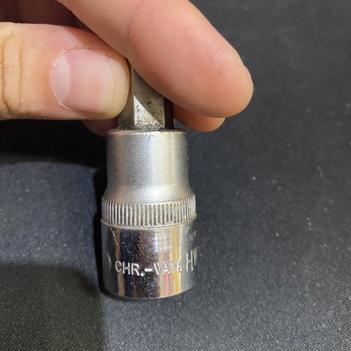KS Tools Allen Socket 12mm used, Chrome-Vanadium