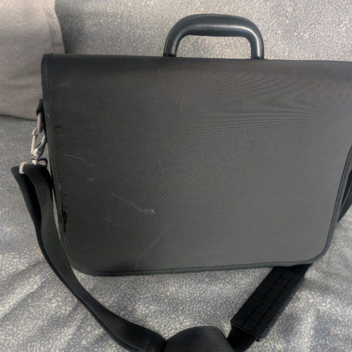 Professional laptop bag new, black, briefcase style