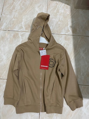 Energiers kids hoodie sweatshirt jacket beige new