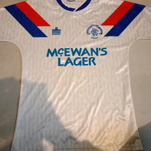Rangers Jersey 1990-1991 Replica like new, size S