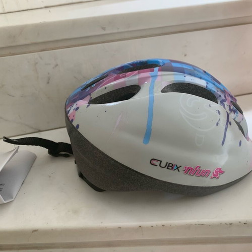 Children's protective helmet new, size S M 56 cm