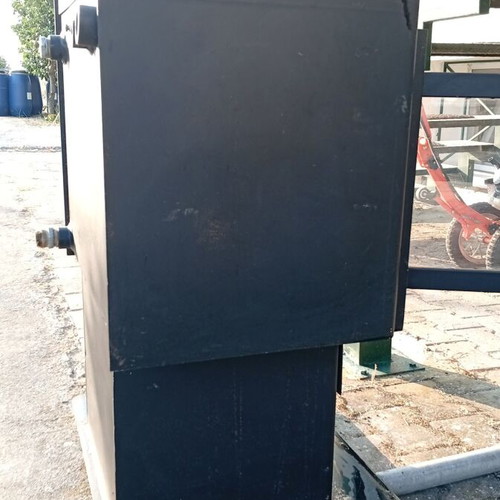 Wood Boiler Stove with Stainless Steel Insulated Chimneys used
