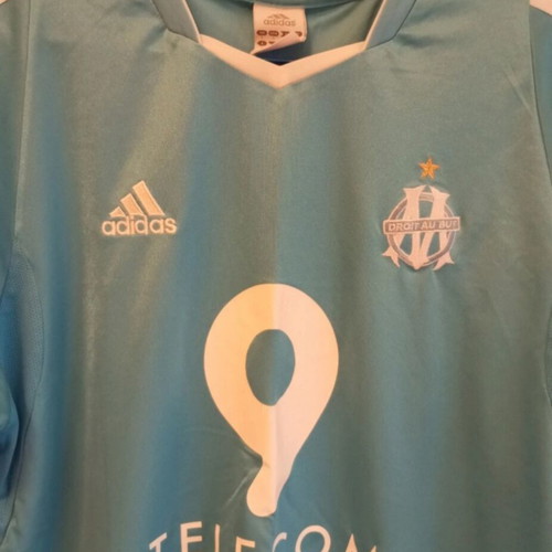 Marseille Adidas 2003-2004 Away Football Jersey like new, size Large, blue