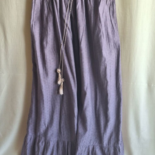 Marks & Spencer Medium Goddess Look Boho Summer Dress Maxi cotton silk blend