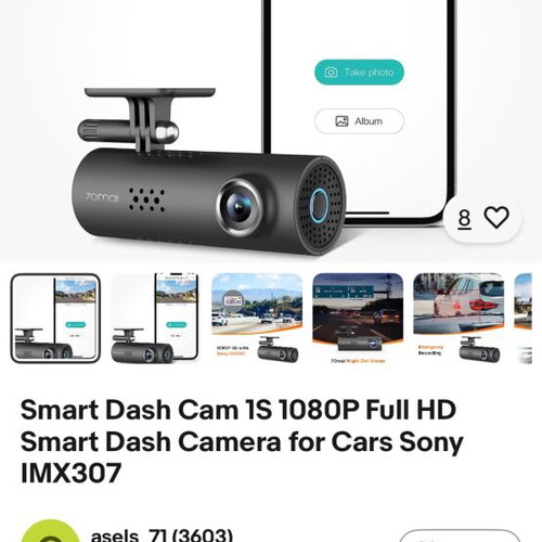 70mai Dashcam New Unused