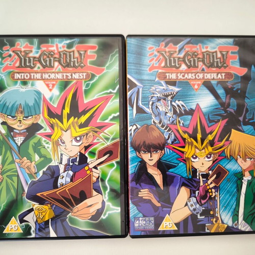 Yu-Gi-Oh! DVD bundle Vol. 2 and Vol. 6, very good condition