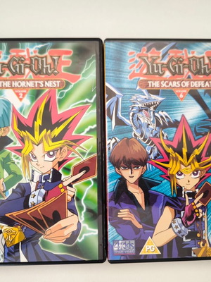 Yu-Gi-Oh! DVD bundle Vol. 2 and Vol. 6, very good condition